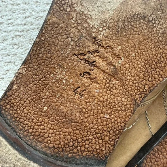 DOUCAL'S‎ ITALY Leather Desert Boots Tan Brown Lace Up Chukka Ankle Men 10.5 - Picture 9 of 11